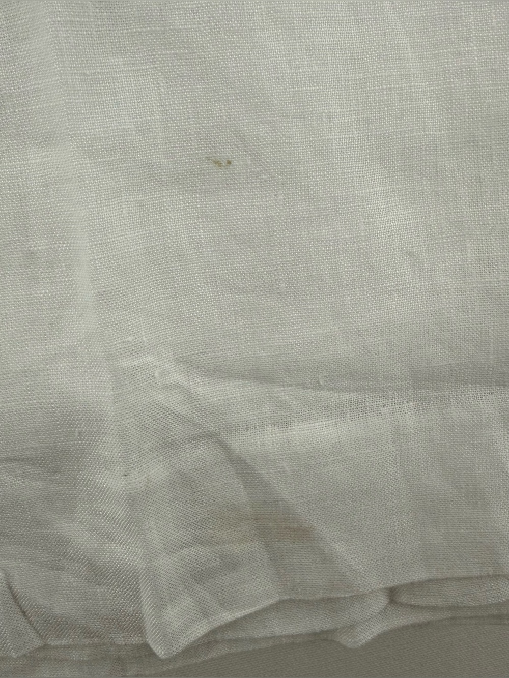 J. Crew Essential Wide Leg Linen Pants White Size 6 High Rise Summer Resort - Picture 16 of 16